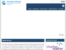 Tablet Screenshot of cabroad.org.uk